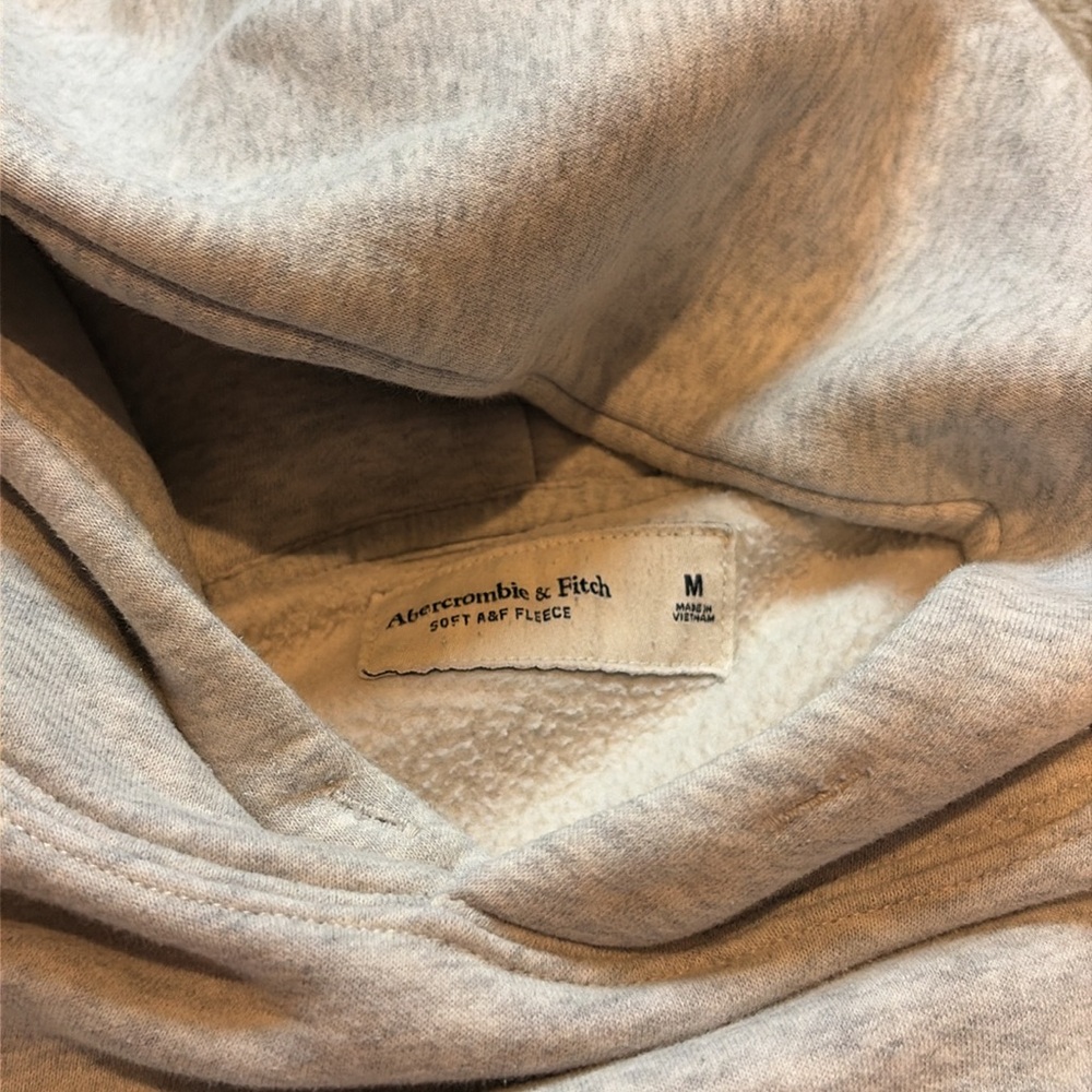 Abercrombie & Fitch patchwork hoodie size M(Unisex) - Picture 2 of 3